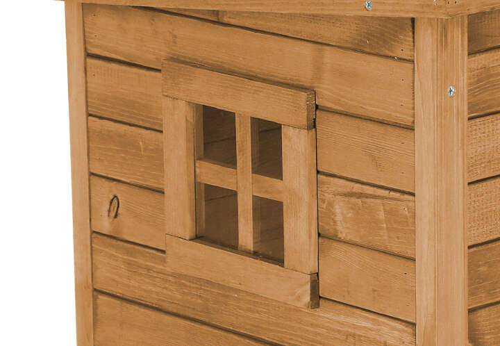 KERBL Katzenhaus Rustica